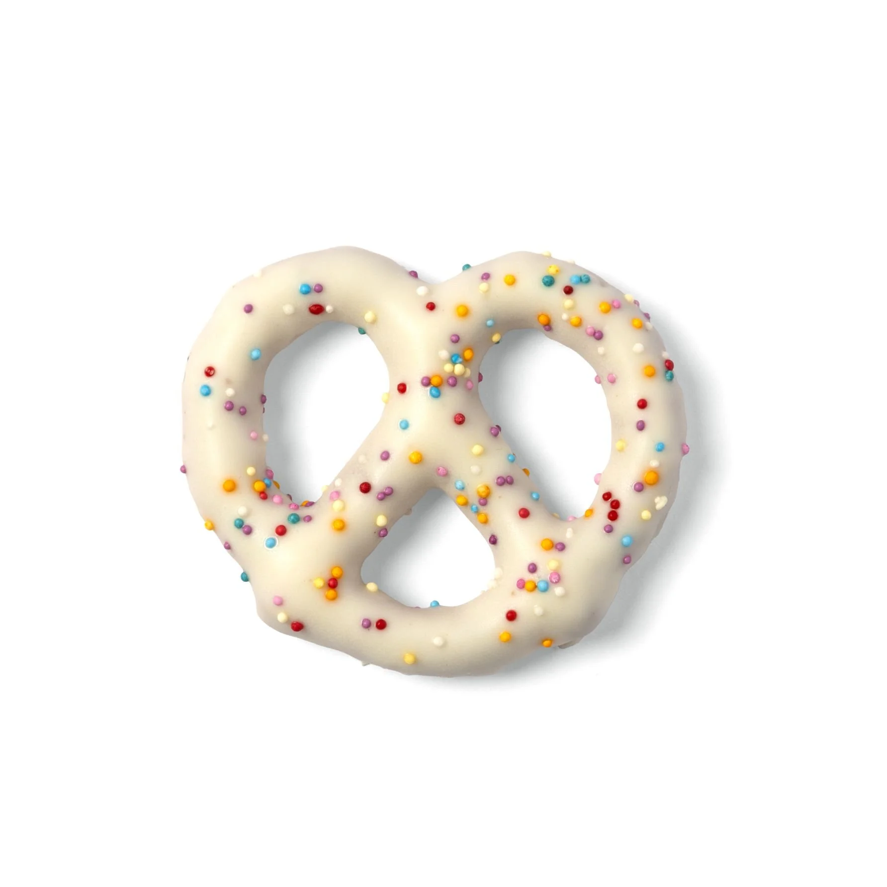 White Nonpariel Pretzel