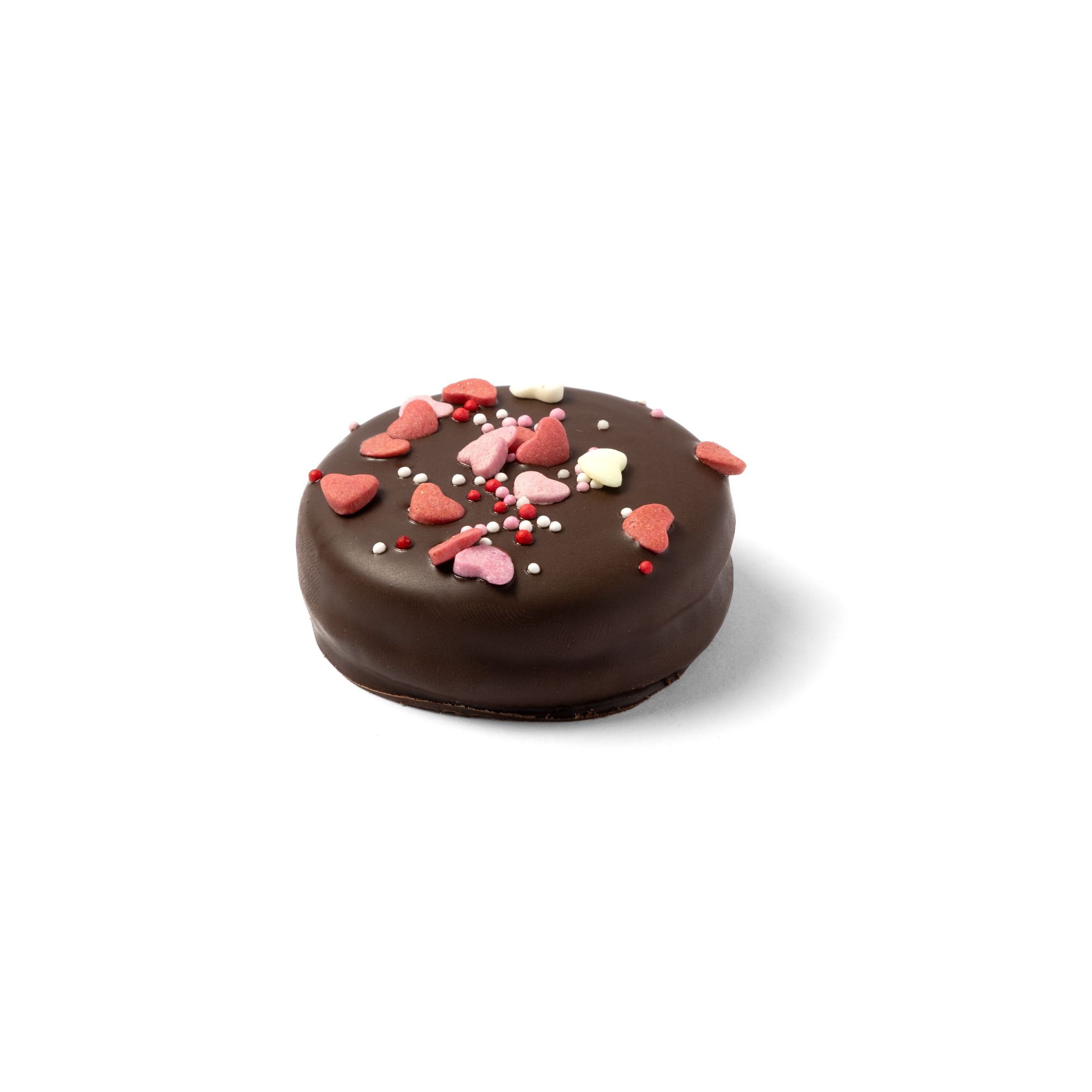 Chocolate Valentine's Day Sandwich Cookie