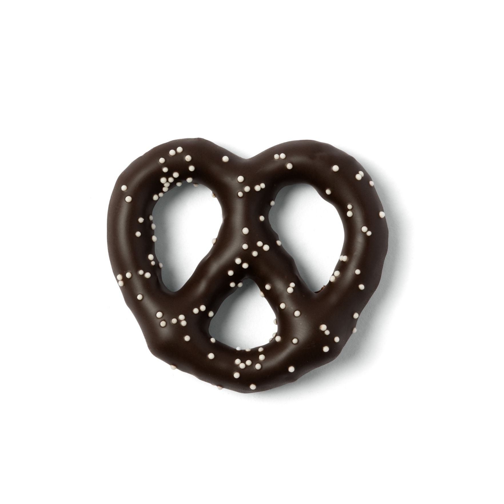 Dark Sprinkle Pretzel