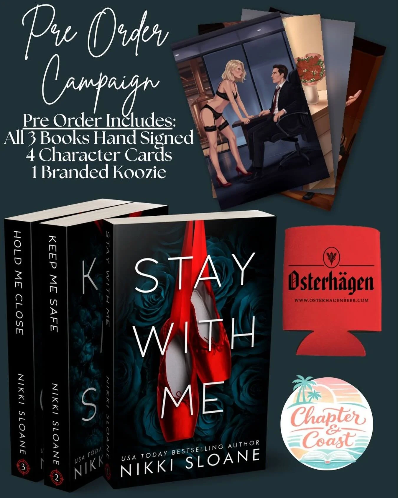 Chapter & Coast Dangerous Obsession Series Preorder Graphic