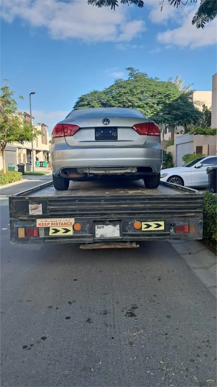 ✅ Recent Move: Flatbed Car Recovery from JVC to Al Quoz