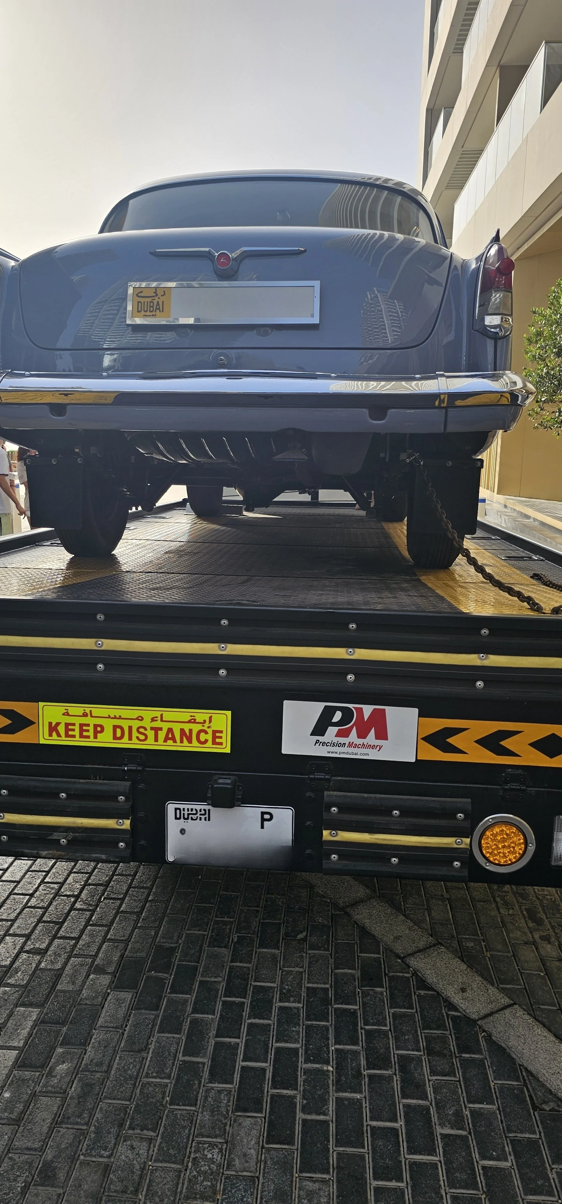 Recent Move: Sport Recovery Truck from Dubai Marina to Emirates Hills