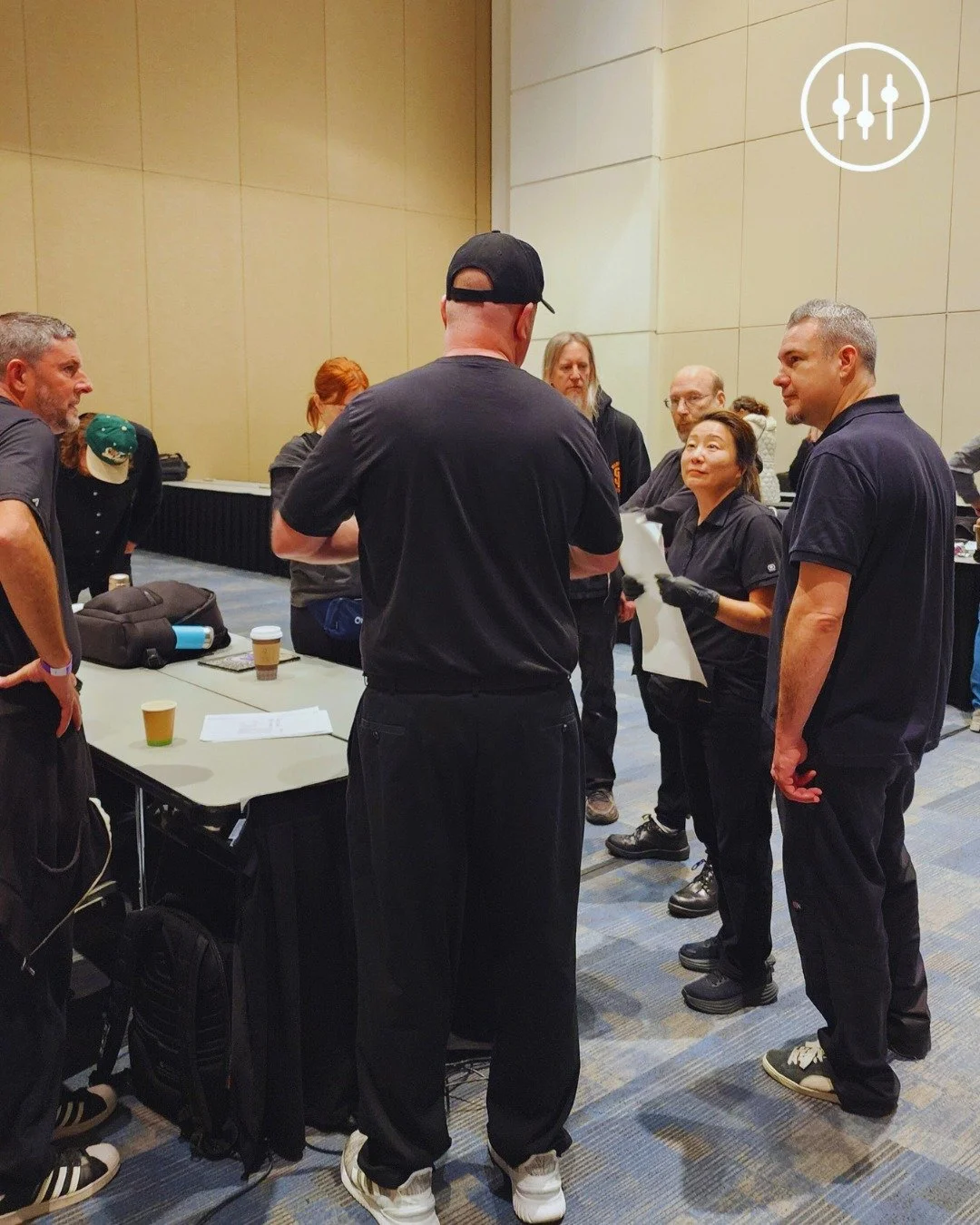 Monitors don&rsquo;t set themselves up (trust us, we tried) 😅 That&rsquo;s where Steve, Chelsea, and Nancy came in &mdash; coordinating with local labor to get every screen show-ready. And for the overflow LED wall? Hats off to @rentbuylearn for the