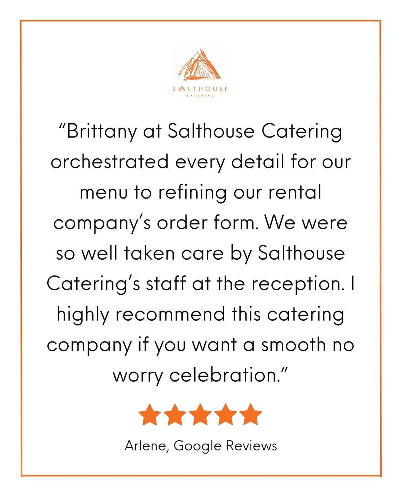 Worry-free celebrations. ๐งก