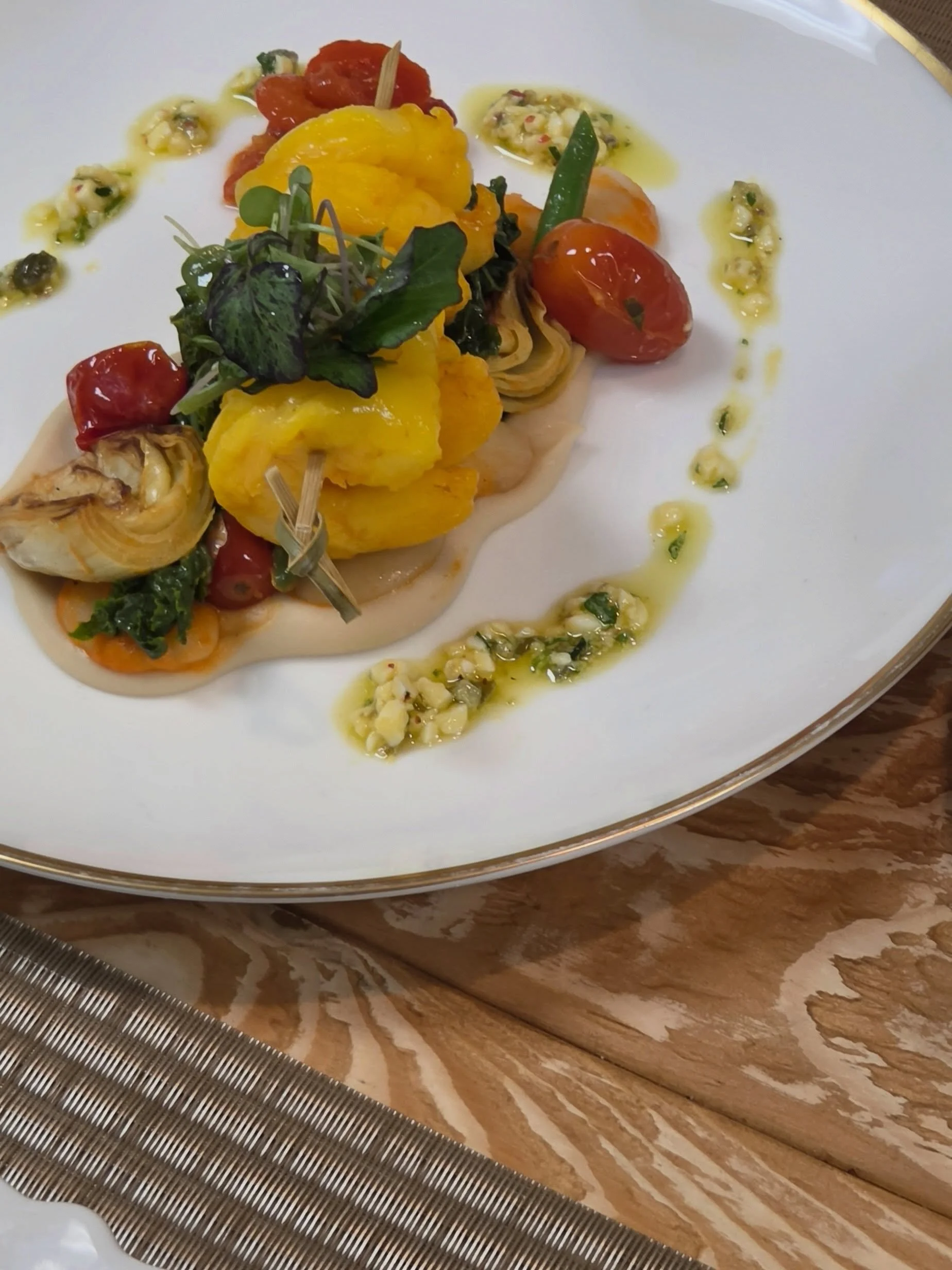 A peek behind the scenes of a tasting for one of our favorite annual events! 👀 

Can anyone guess where these colorful dishes might show up next?
