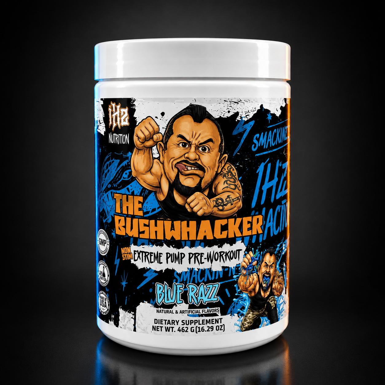 IHZ Nutrition The Bushwhacker Extreme Pump - Blue Razz