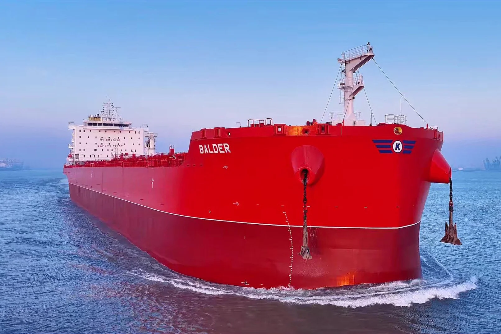 Klaveness Combination Carriers ASA (“KCC”) takes delivery of first third generation CABU vessel MV Balder