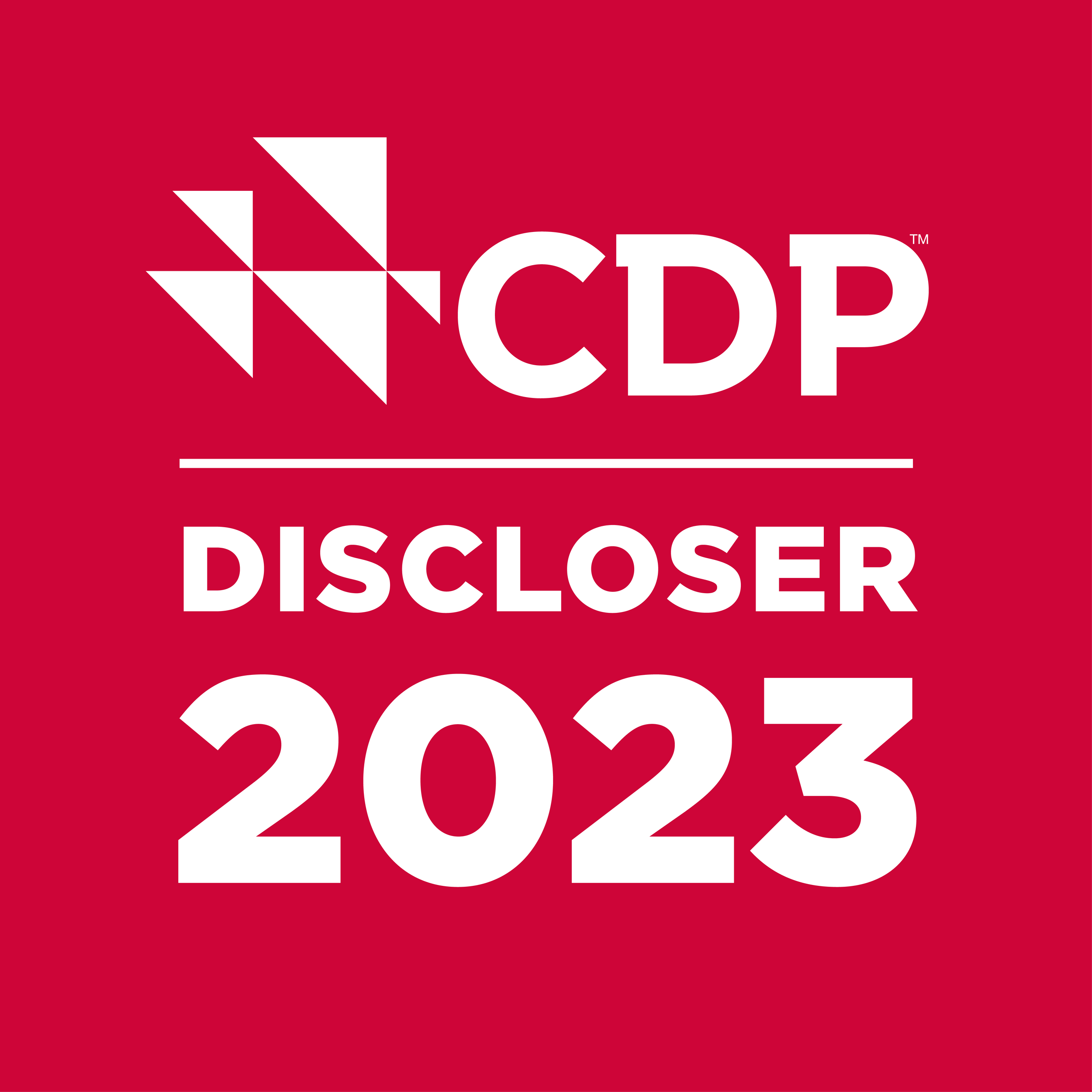 CDP logo for 2023