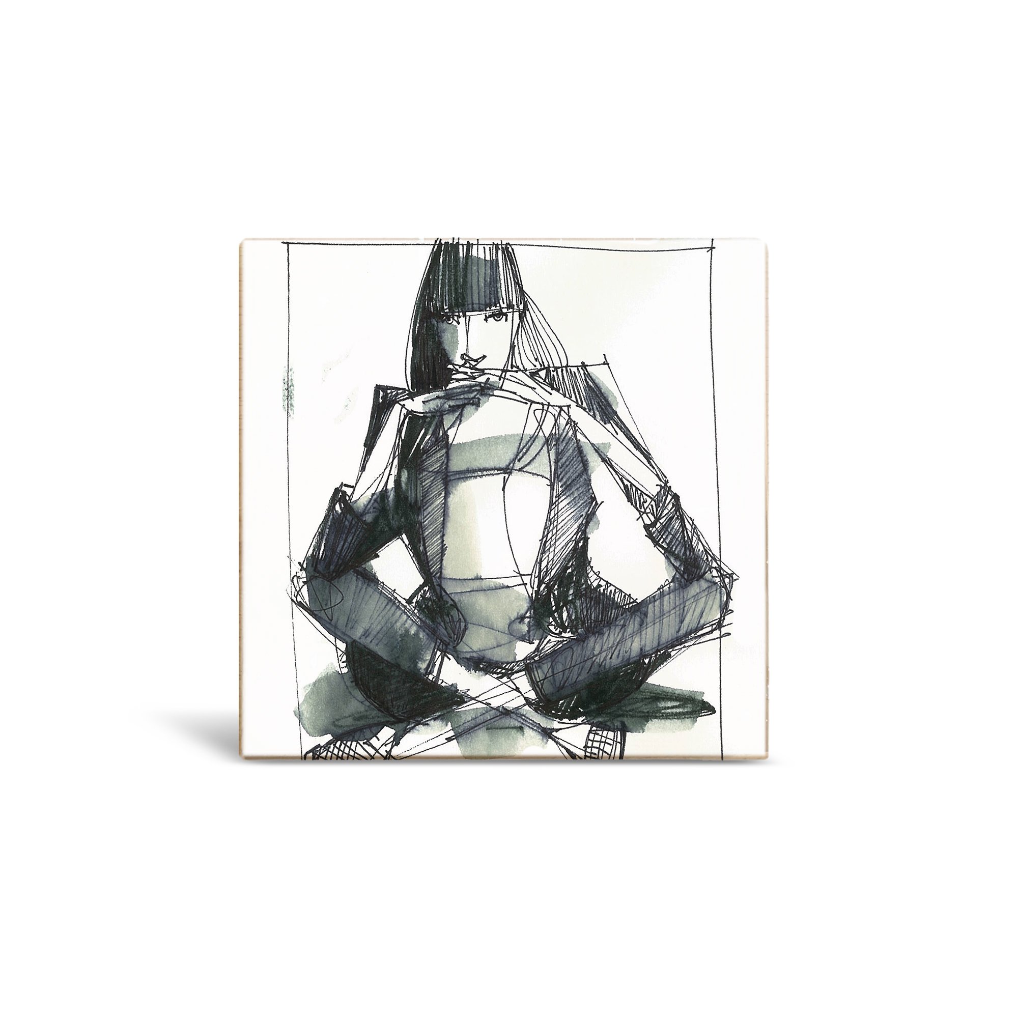 Black Jacket Woman