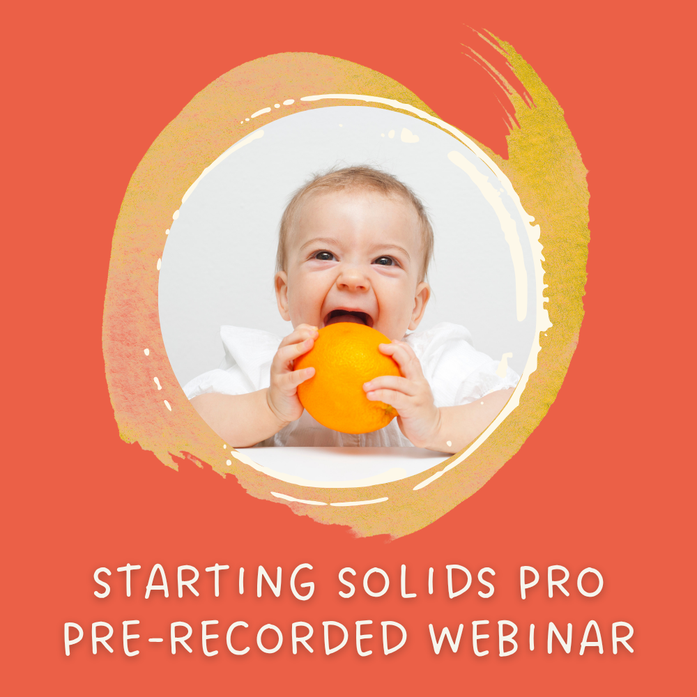 Starting Solids Pro Webinar