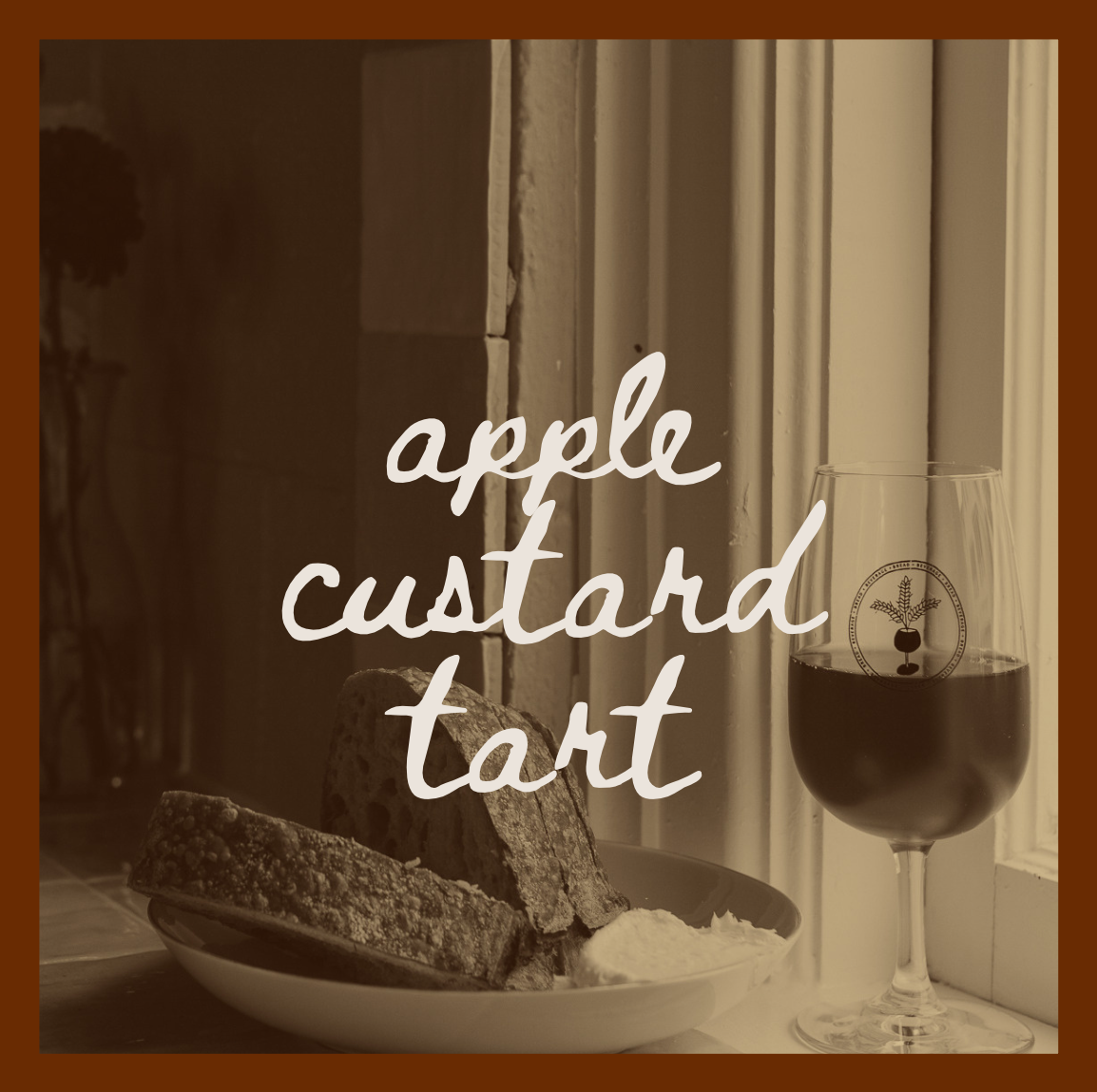 Apple Custard Tart