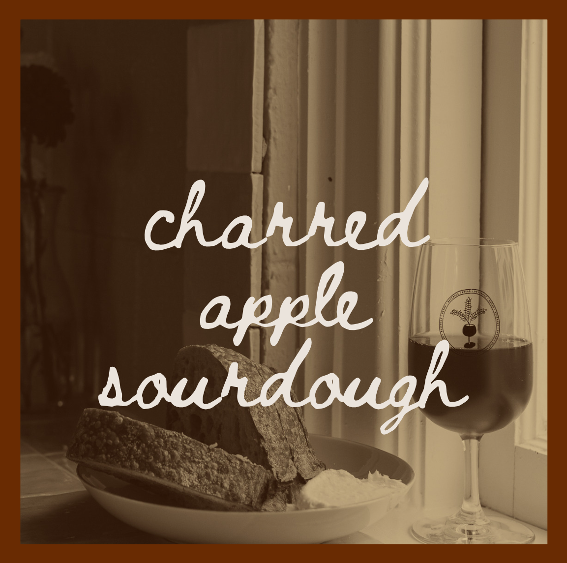 Charred Apple Sourdough