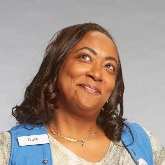 Sarcastic, faith-filled rock of the group, happily married for 20 years