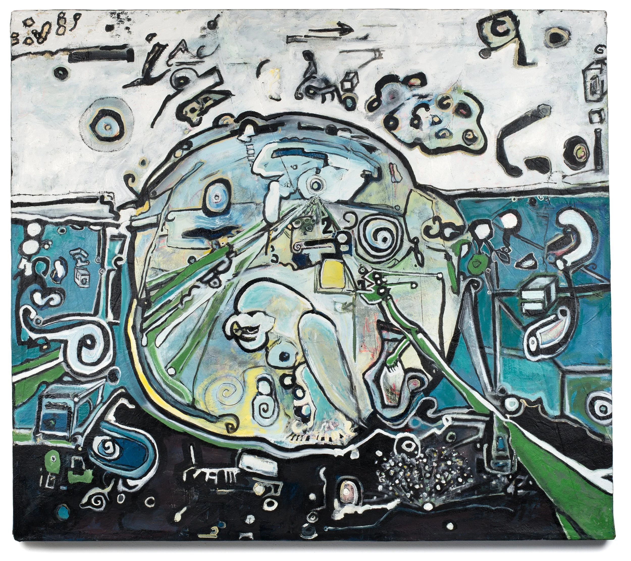 Bad Birdie (2021), Oil on Canvas, 56” x 50” The Leigh Yawkey Woodson Art Museum, Wausau, WI