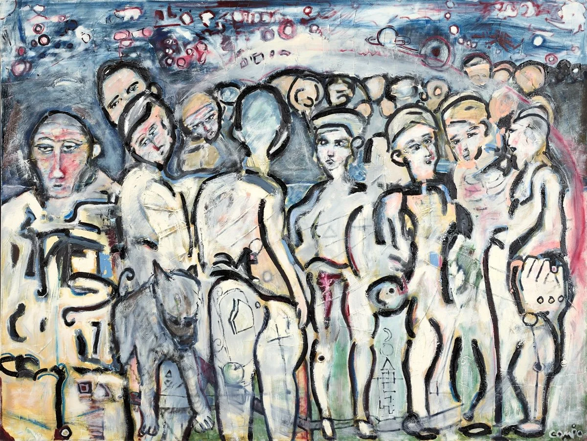 The Meeting of the Subcommittee (2023), Oil on Canvas, 36” x 48”