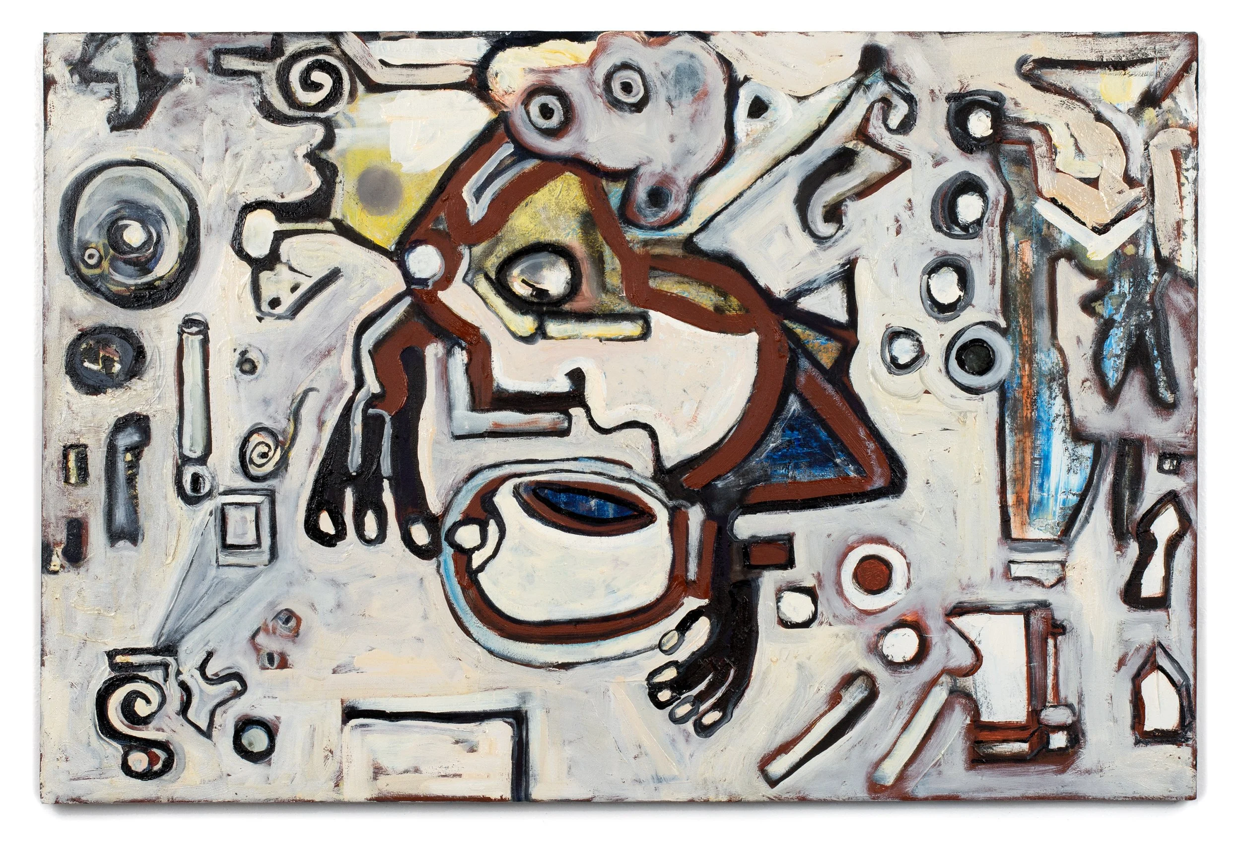 Cup A Joe (2021), Oil on Canvas, 24” x 36” Les Couleurs Charity, NYC