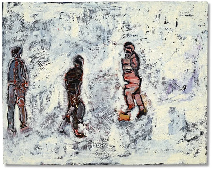 Alone Together (2022), Oil on Canvas, 30” x 24” Wausau Museum