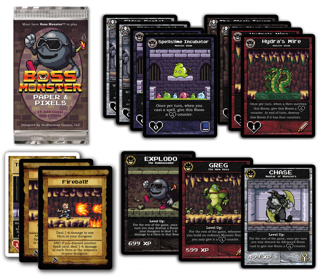 Paper and Pixels pack and contents