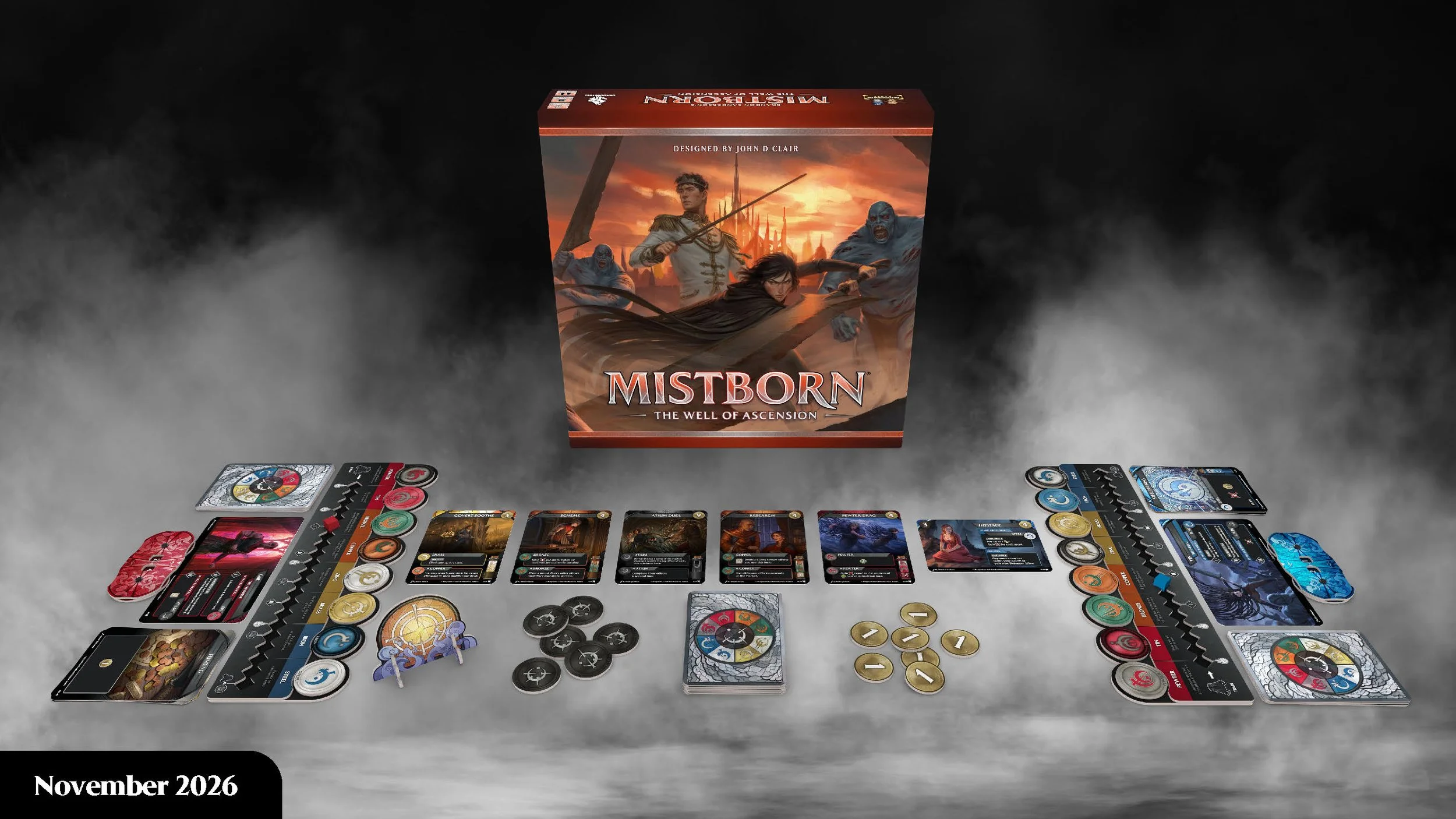 Mistborn Well of Ascension Render