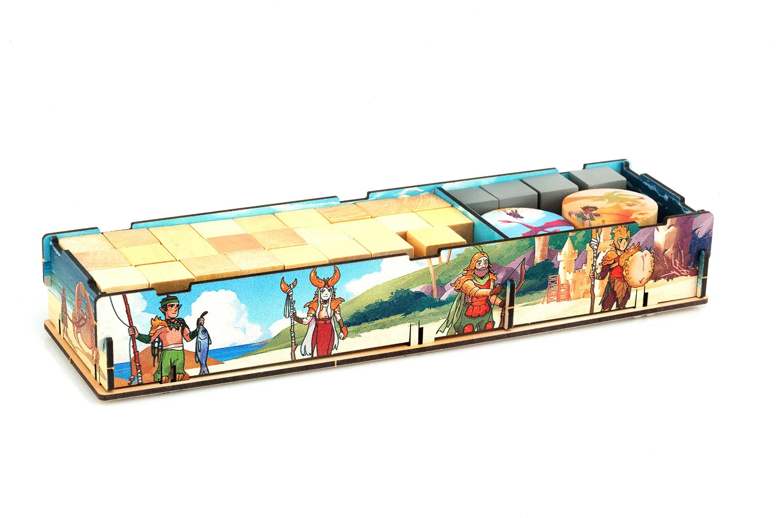 Castles by The Sea by Brotherwise Games, Strategy Board Game