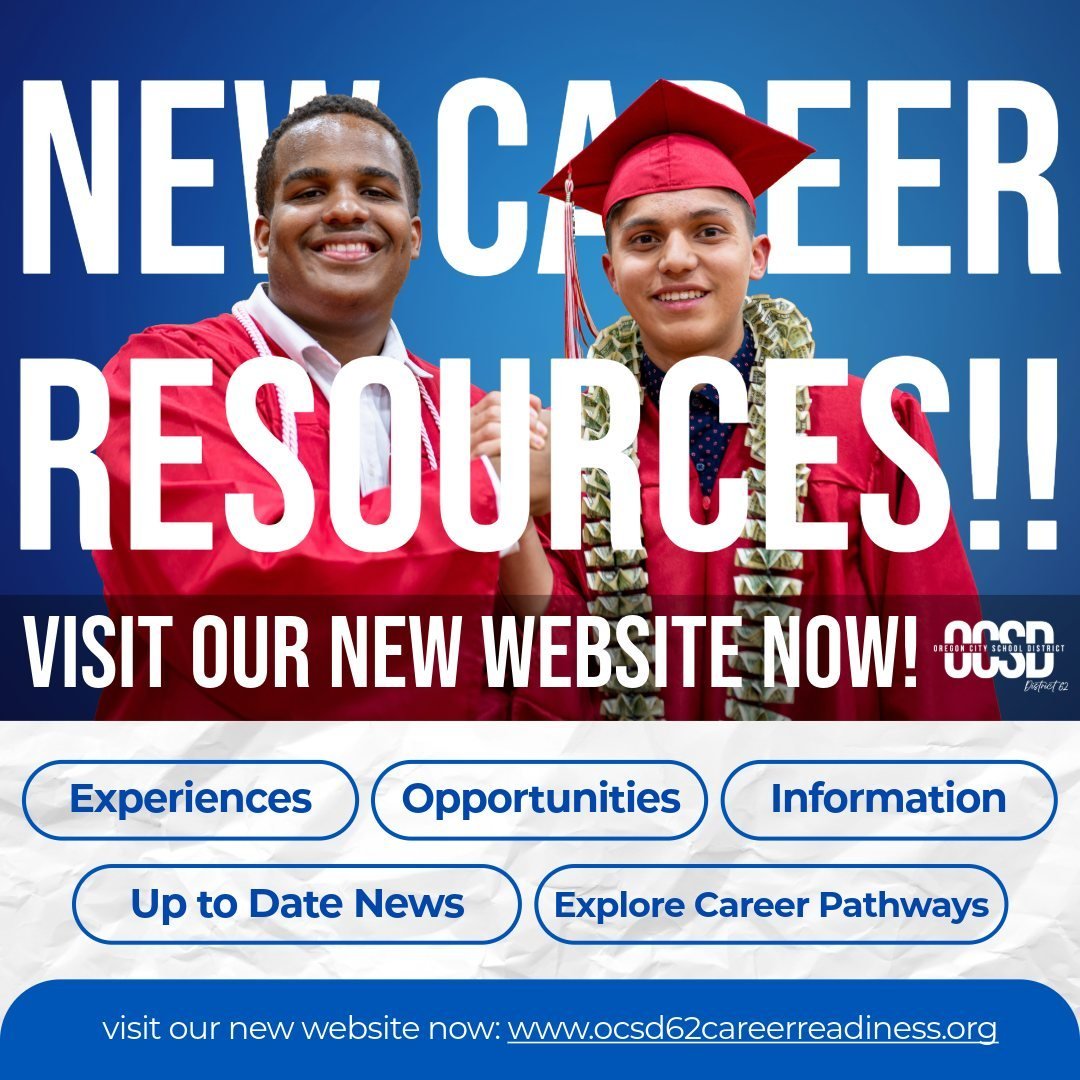 Hey students! 🤔💭 Have you ever wondered about all the amazing career possibilities out there? 🌍💼 Do you have a plan for what career you'd like to pursue? Don't worry, we're here to support you! 

Introducing our brand new Career Readiness Resourc