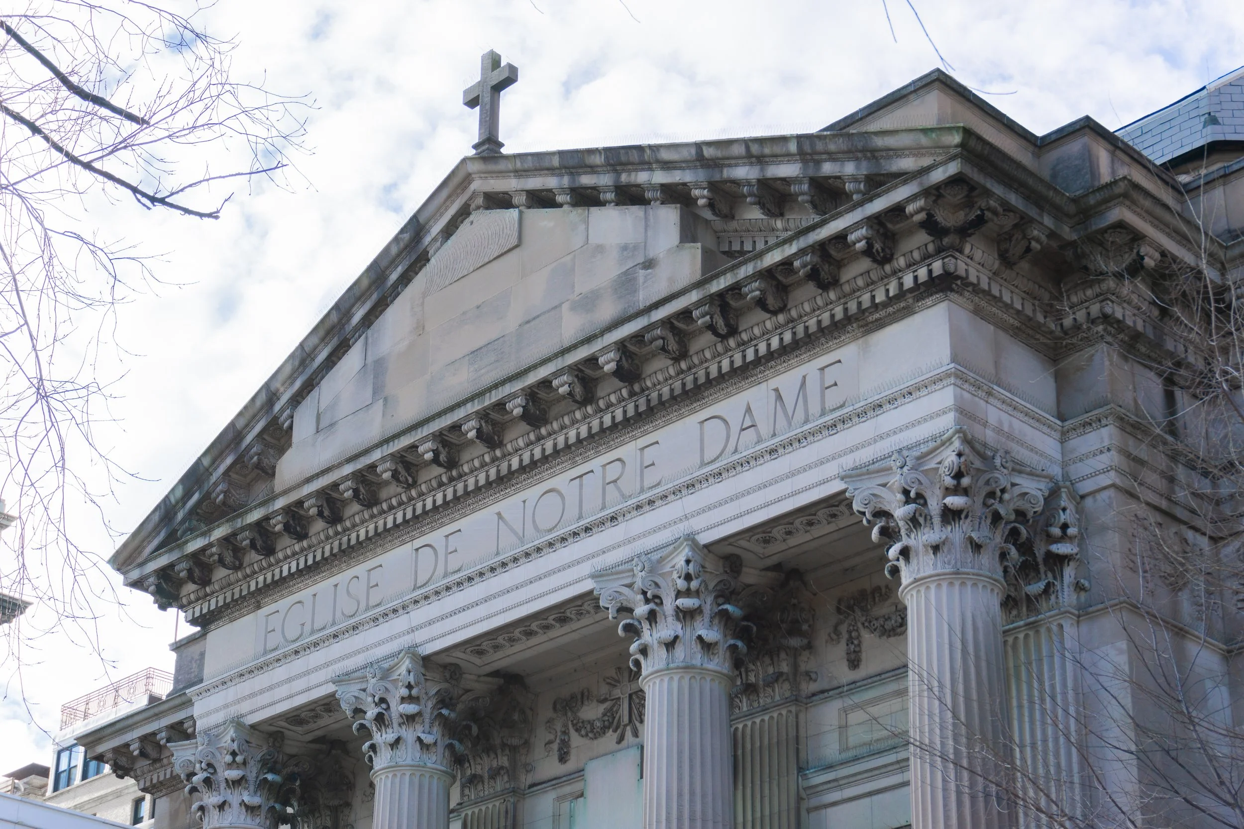 Church of Notre Dame. Designation Date: January 24, 1967. Photo by Lorraine Colbert