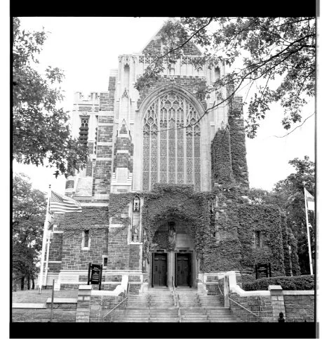 Chapel of the Intercession, July 1, 1967. Designation Date: August 16, 1966. Image courtesy of the NYC Landmarks Preservation Commission