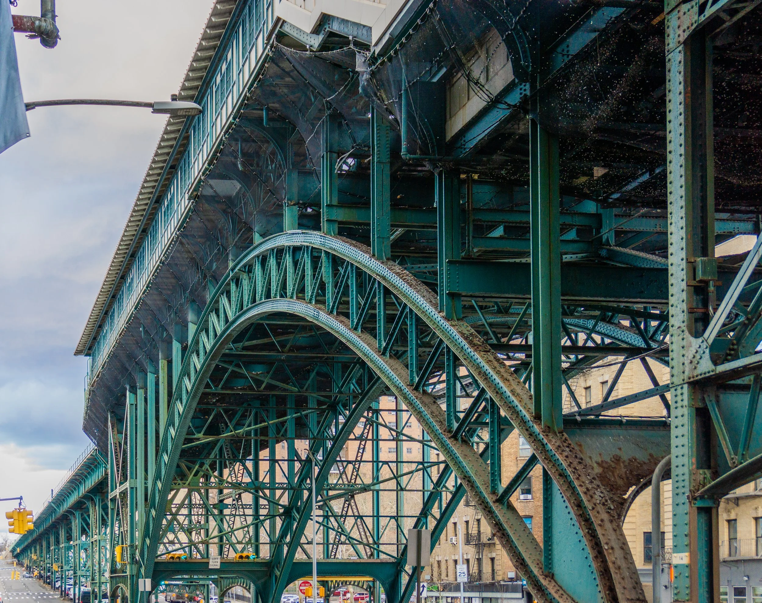 IRT Broadway Line Viaduct. Designation Date: November 21, 1981. Photo by Lorraine Colbert
