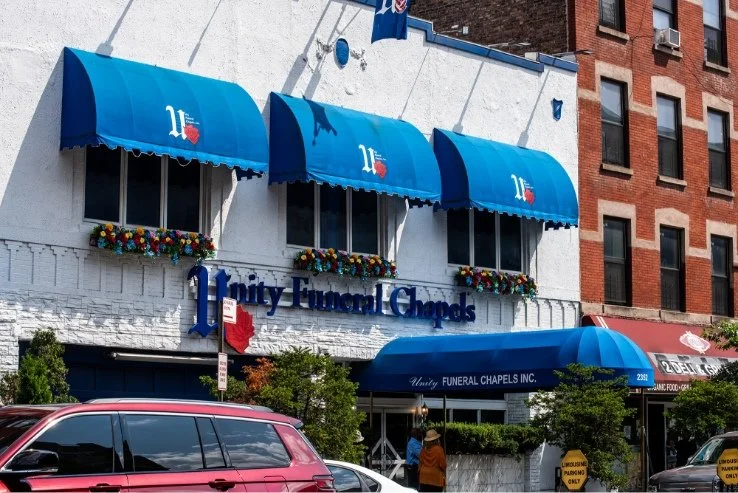 Unity Funeral Chapels Inc. Photo: Melanie Nanez