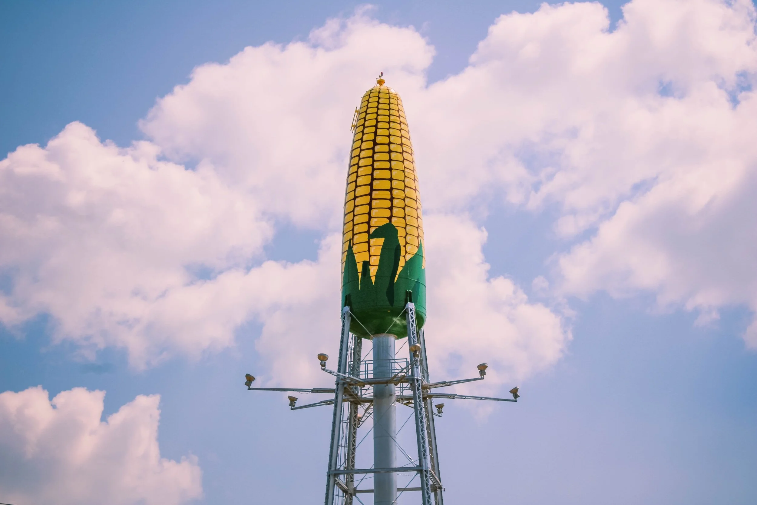 Corn Water Tower Rochester MN