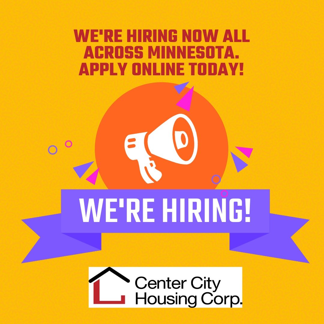 Happy Friday! Looking for a new gig? Graduating and trying to figure out what's next?

Check out our careers page at https://www.centercityhousing.org/join-our-team

WE ARE HIRING NOW for Case Managers, Nursing, Front Desk, Maintenance, and Children'