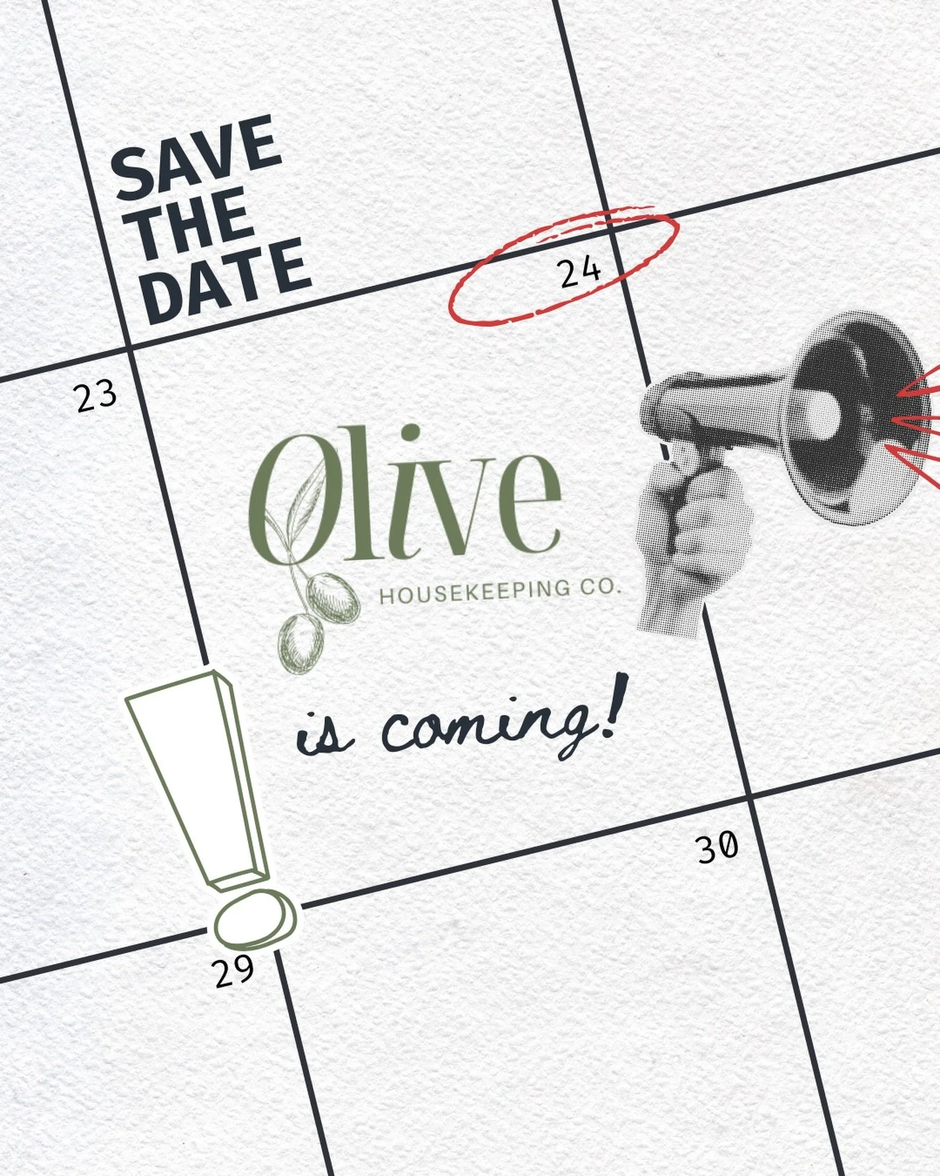 Imagine opening your calendar and knowing one day a week is officially &ldquo;Olive Day.&rdquo; 🌿

No more &ldquo;I&rsquo;ll get to it this weekend.&rdquo;
No more scrambling before guests come over.

Just a standing date where our team shows up, re