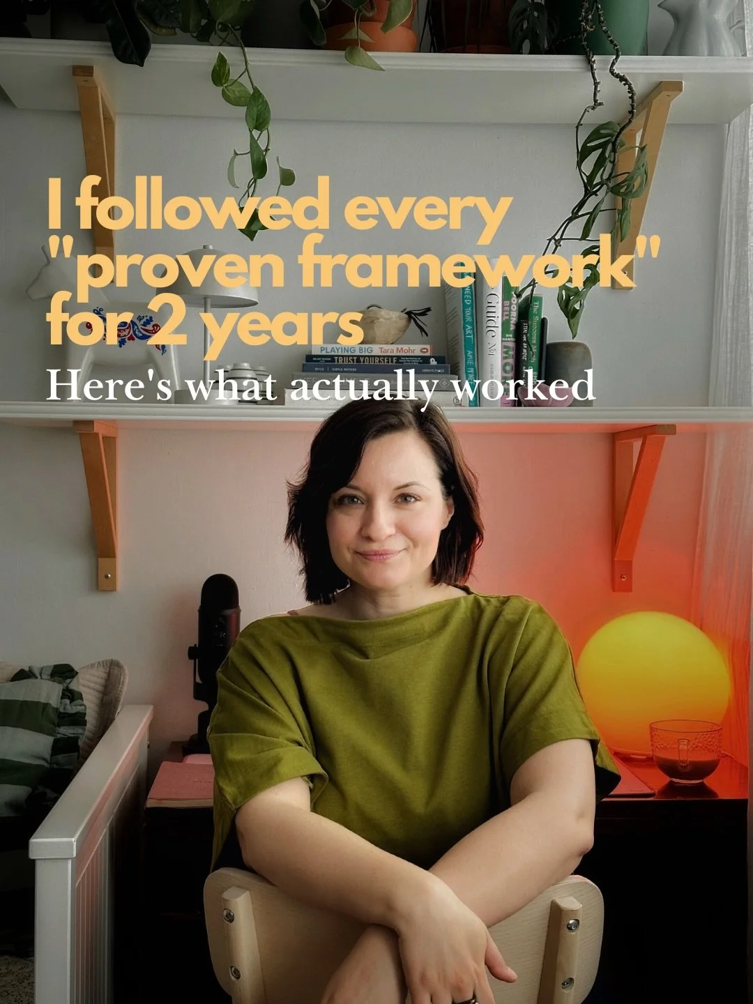 You know that moment when you say it out loud &mdash; this is what I&rsquo;m building &mdash; and it sounds a little scary? I&rsquo;ve been there. Multiple times.

I spent 2 years trying to do it &ldquo;the right way.&rdquo; Following frameworks, cop
