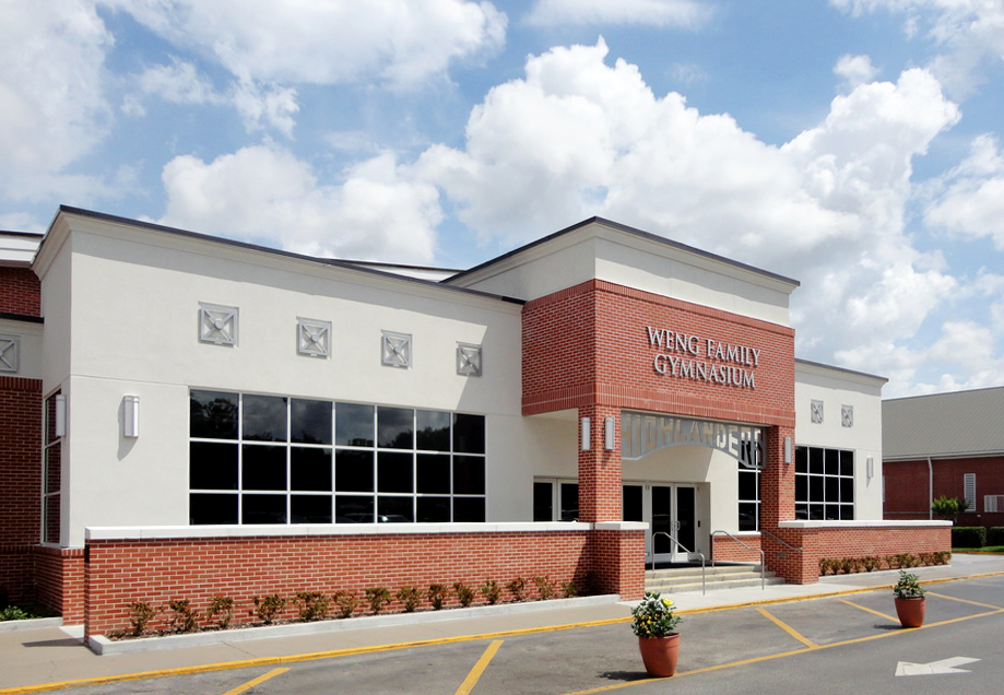 Weng Family Gymnasium exterior