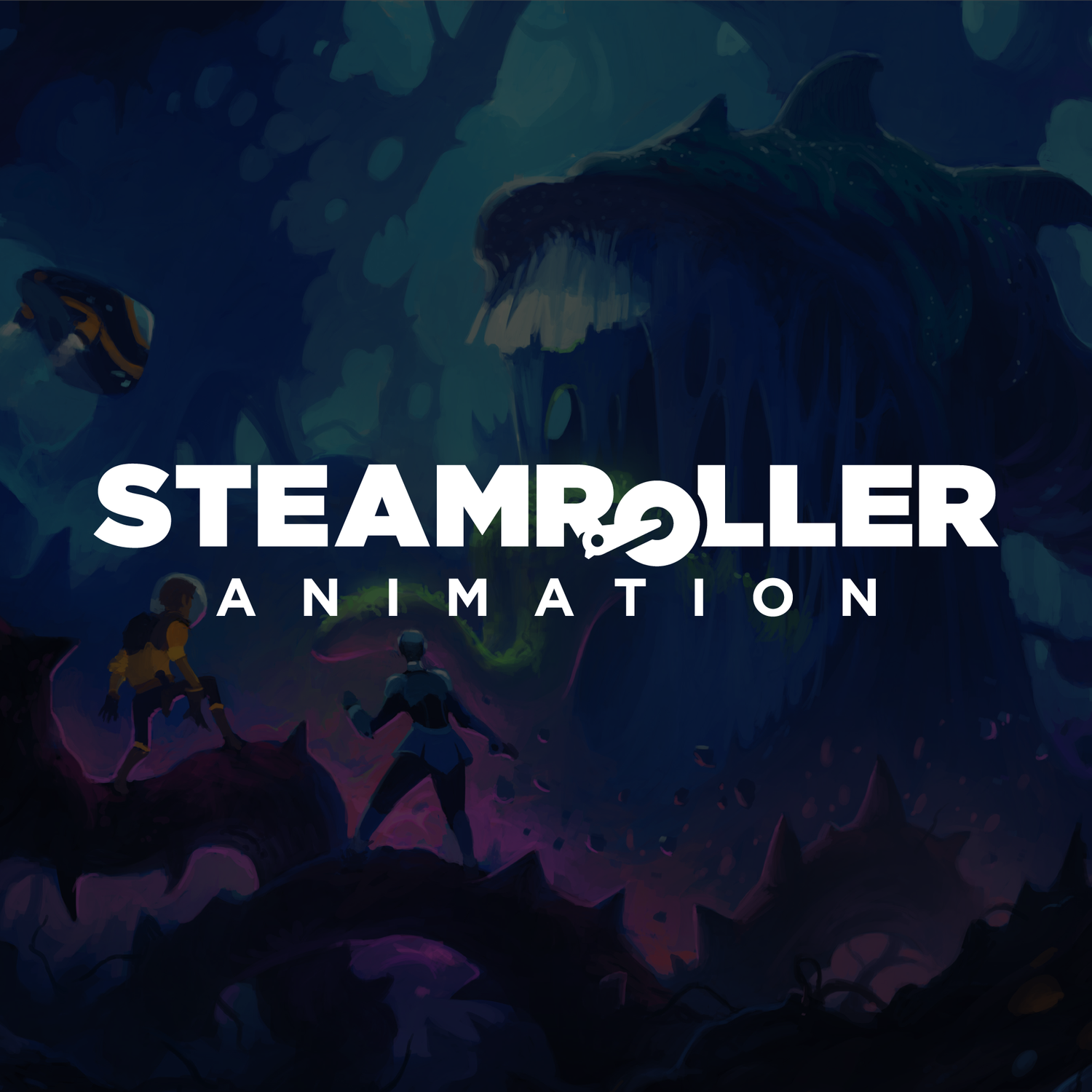 Steamroller Studios logo and branding