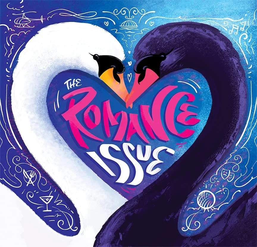 Orlando Magazine Romance Issue ∙ Lettering