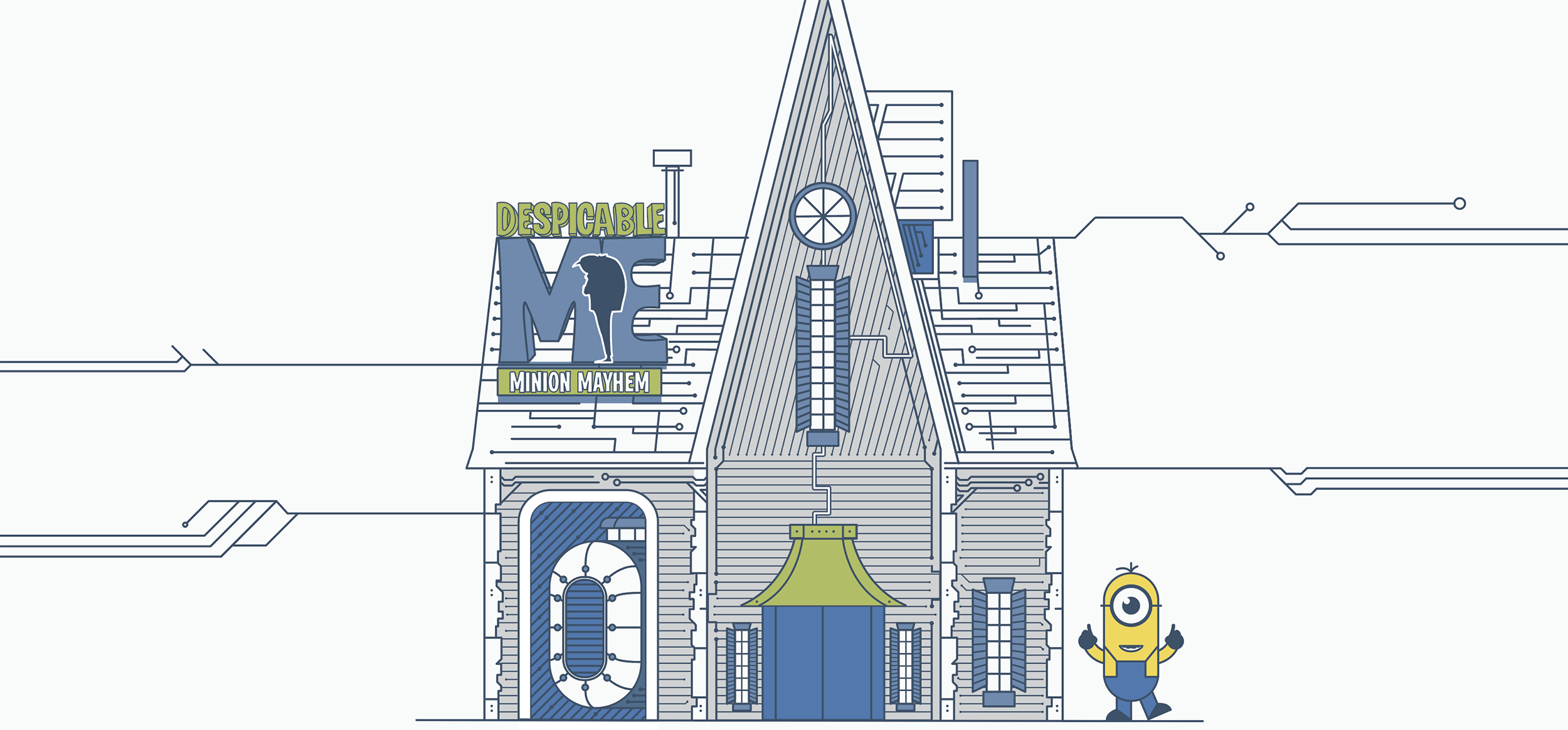 universal minions i.t. environmental placemaking graphics full view.