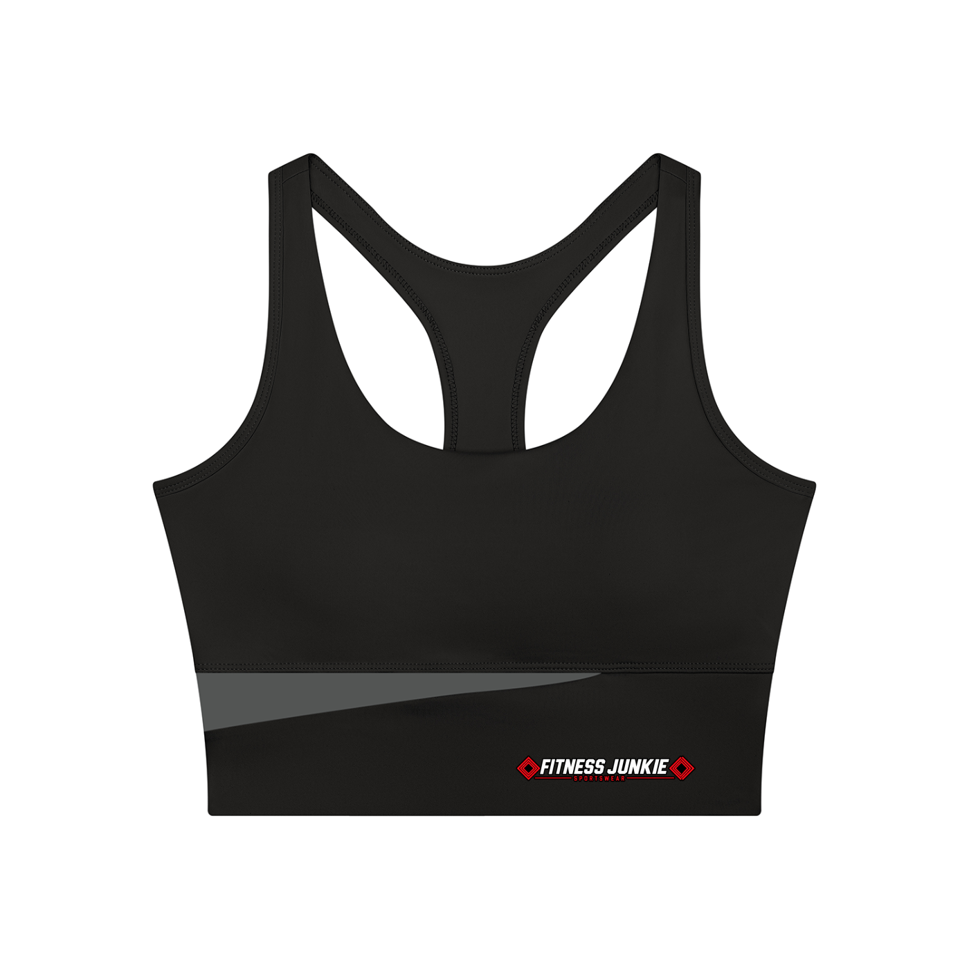 FITNESS JUNKIE COLOR BLOCK YOGA TANK TOP