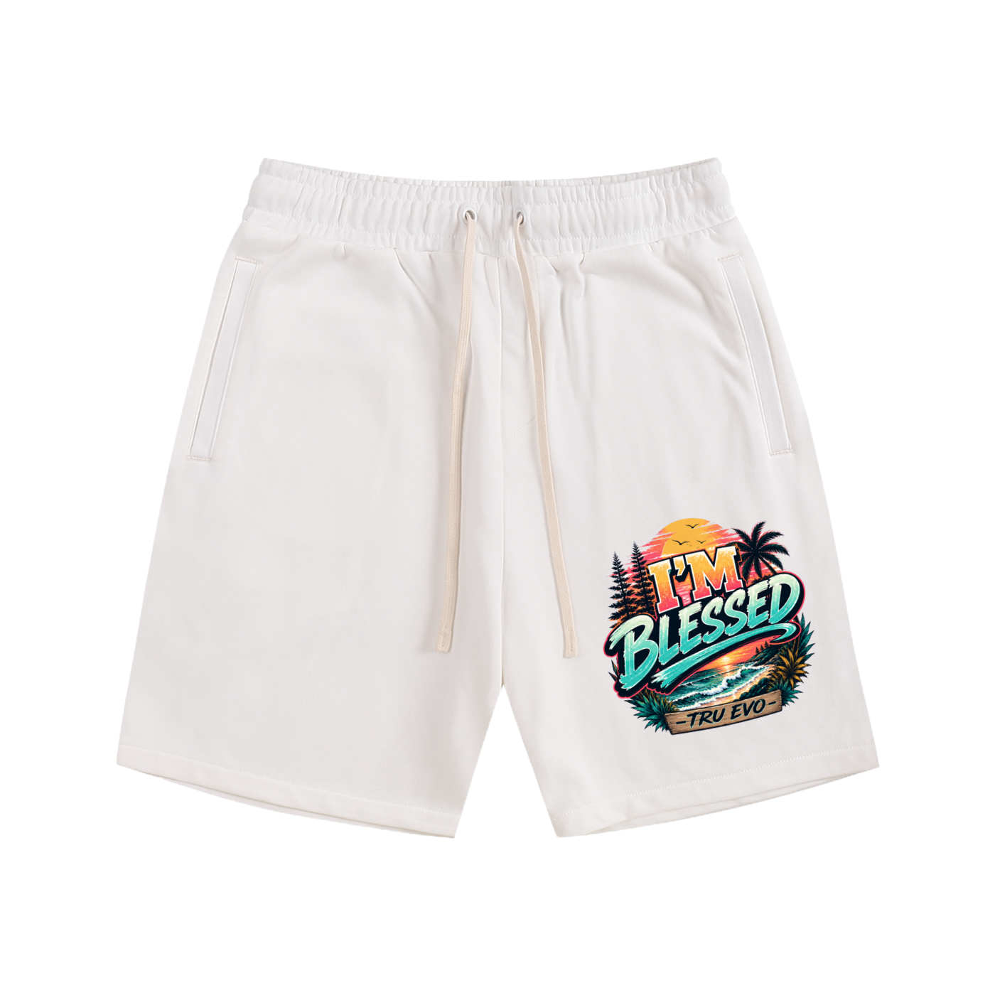 IM BLESSED SHORTS