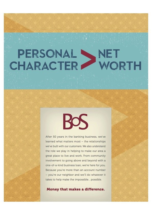 BOS Bank Ad