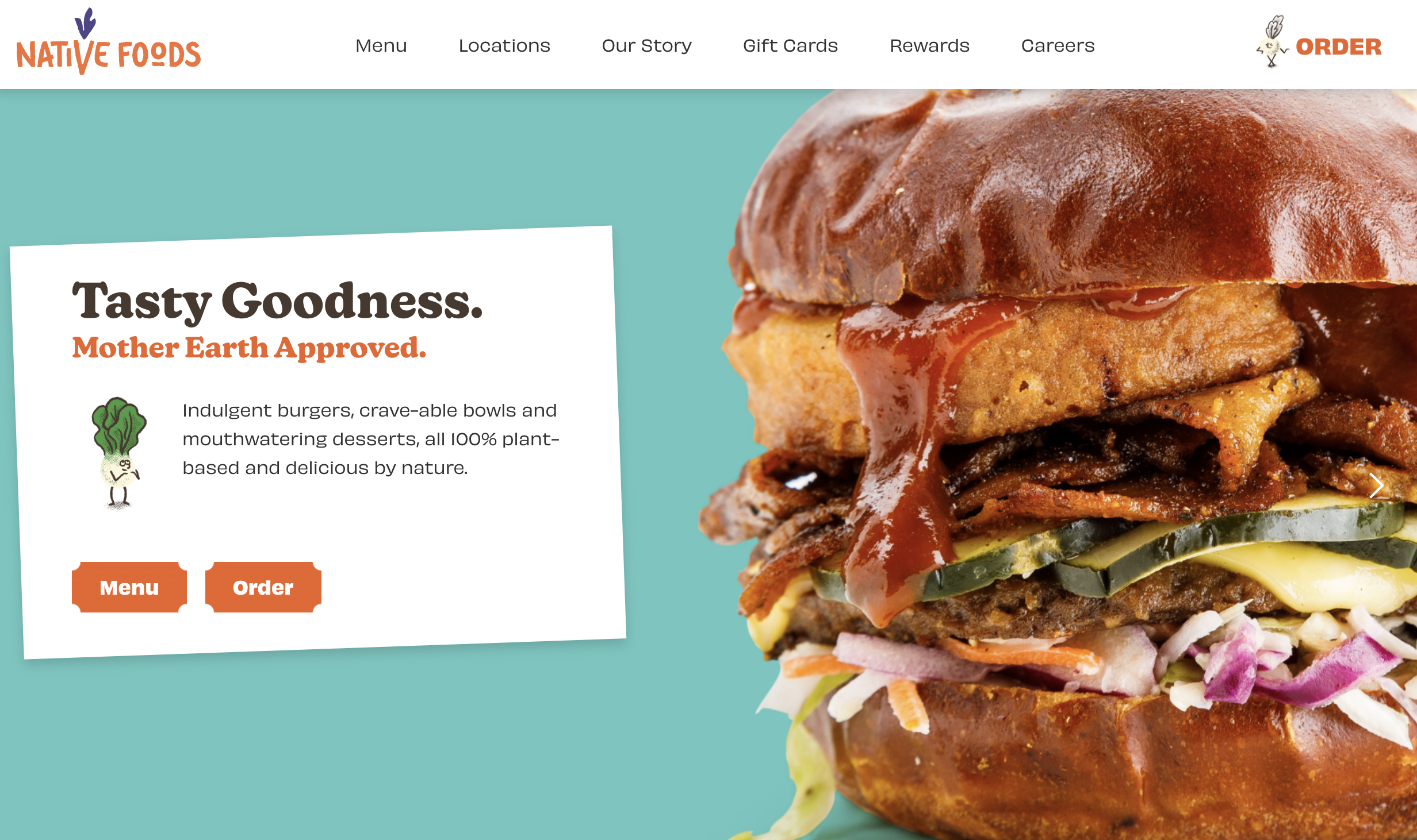Native Foods Website