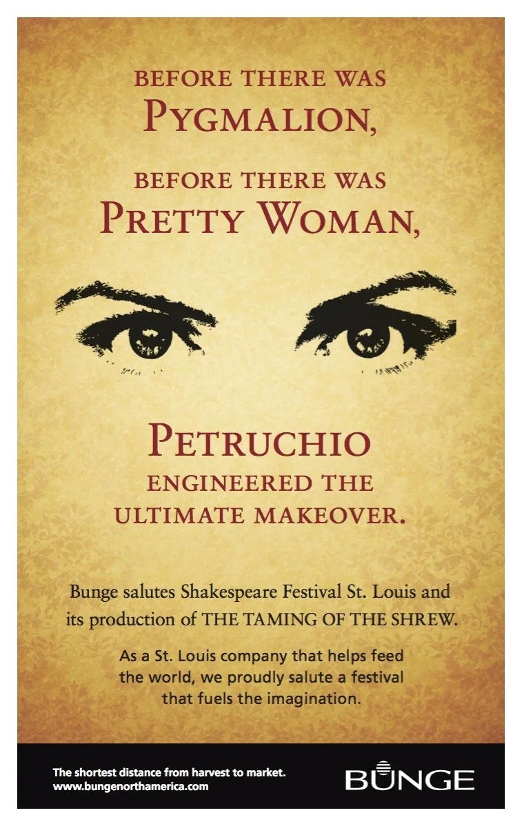 Bunge "Shakespeare in the Park" Ad