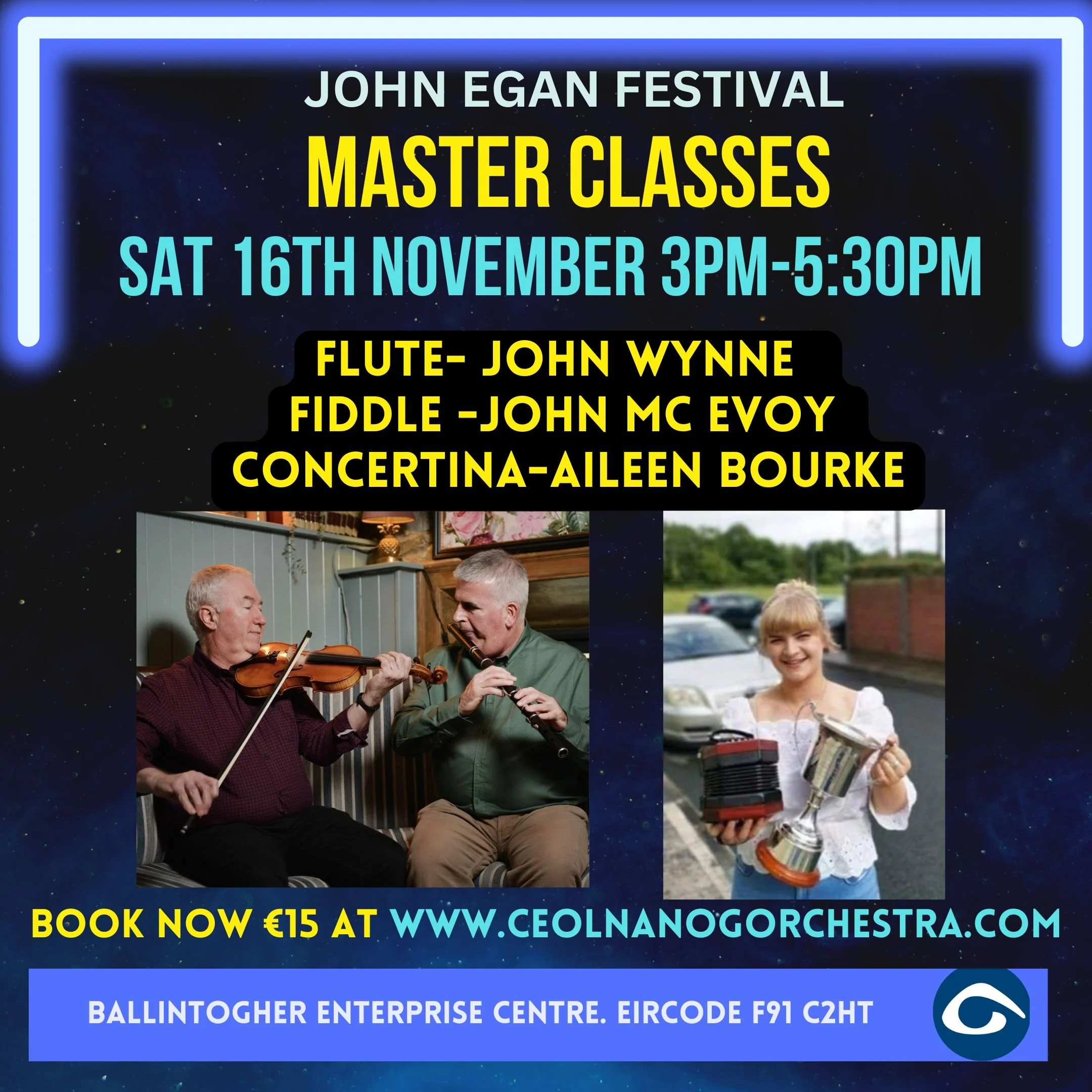 John Egan Festival Master Classes