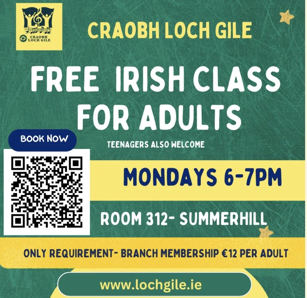 Free Irish Classses