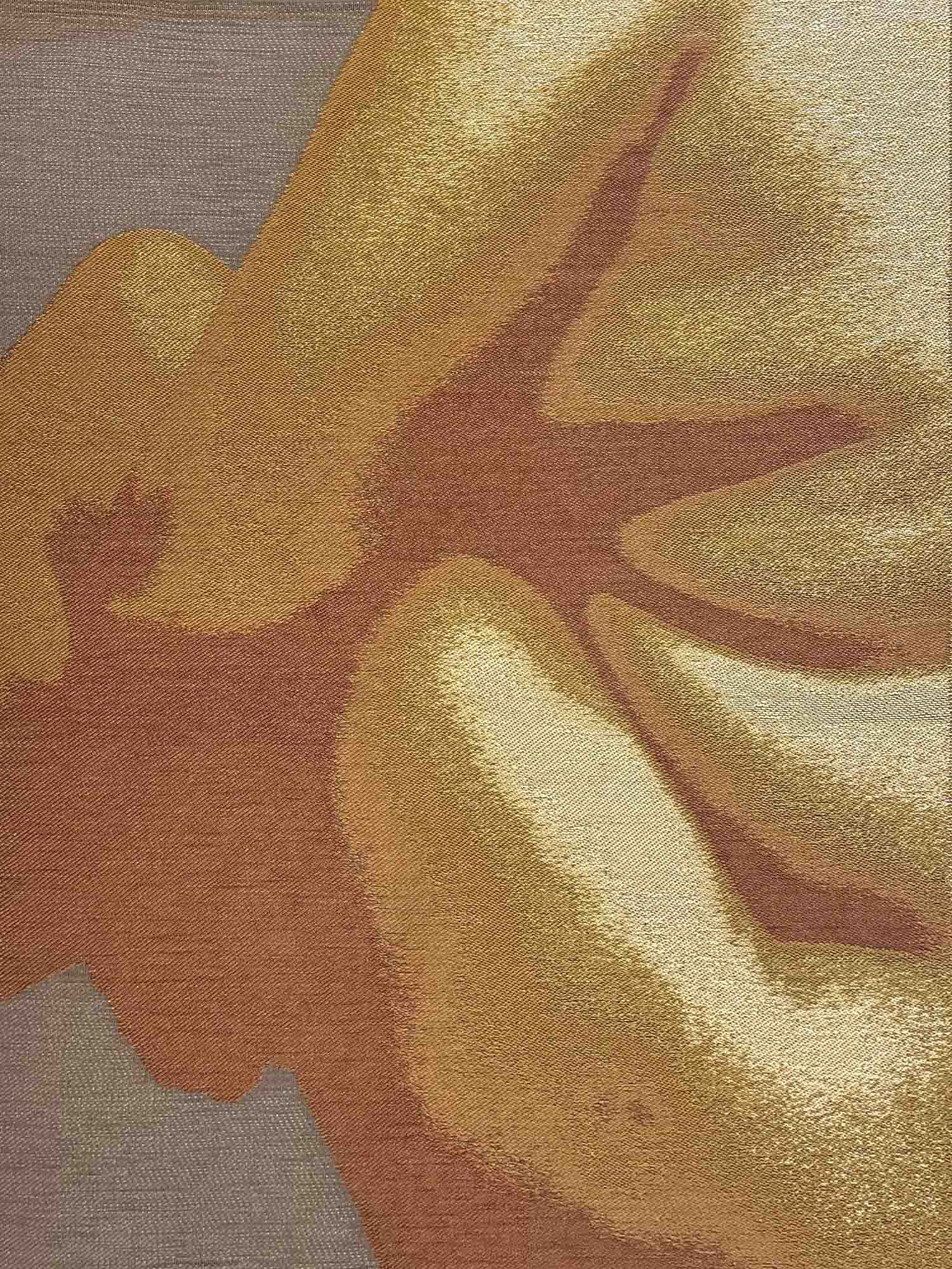 Soft Body, 2023, handwoven cotton jacquard, textile by Jaya Griscom