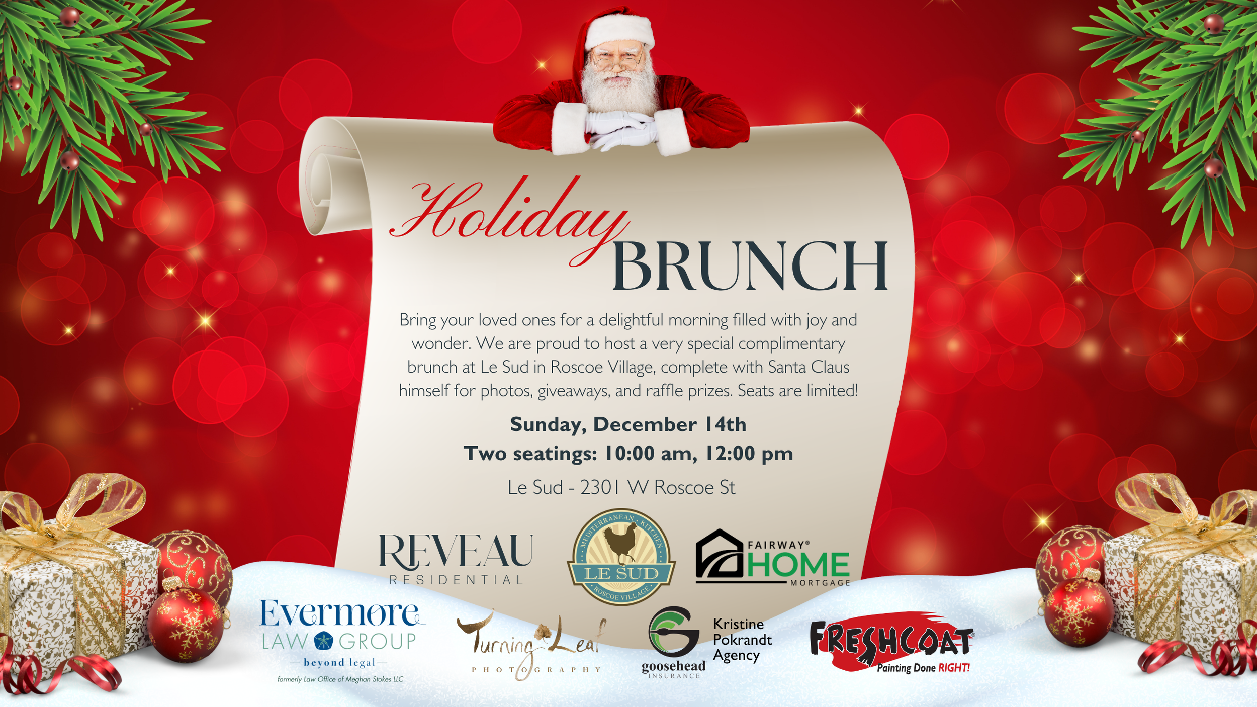 Holiday Brunch at Le Sud
