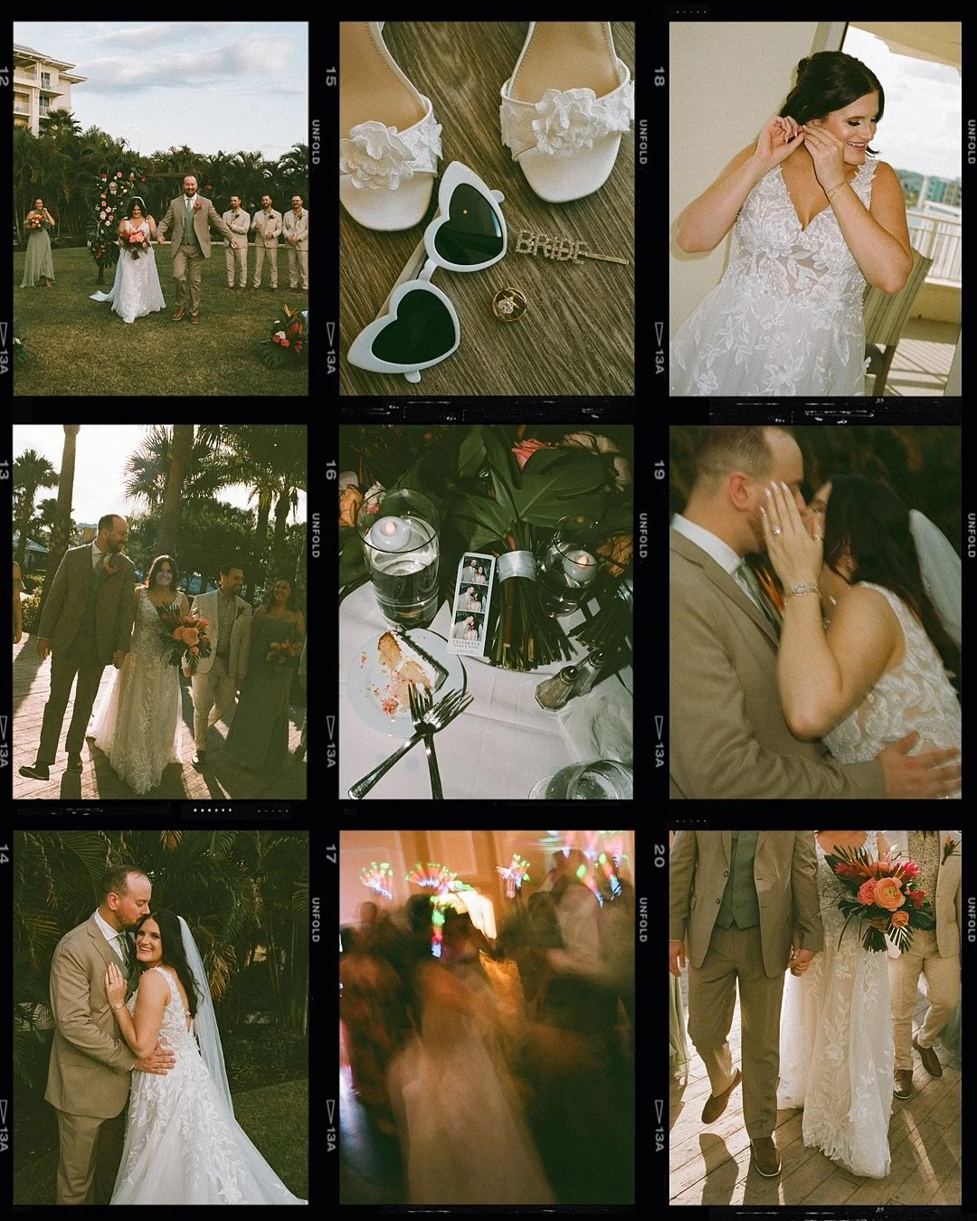 H &amp; P wedding day on film✨