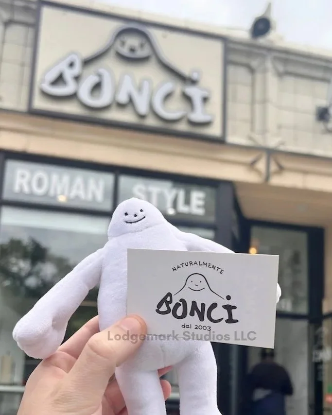 Bringing the Bonci Roman Pizzeria brand character to life.