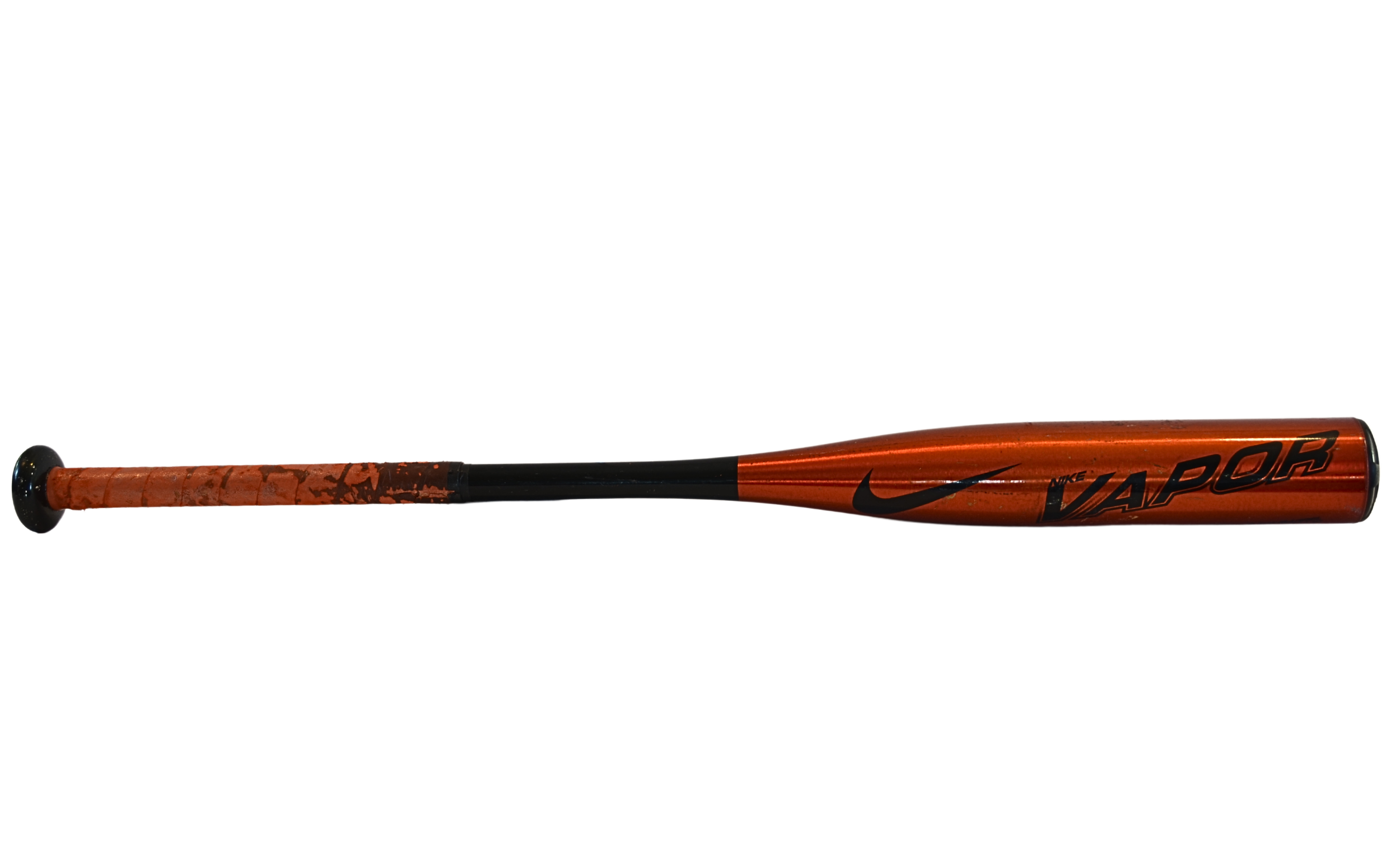 orange nike bat
