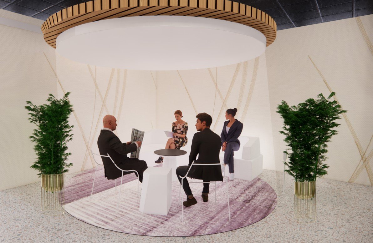 Enclave Render Made in Revit and Twin Motion